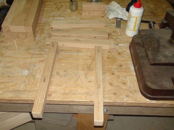 Chaise en chêne massif