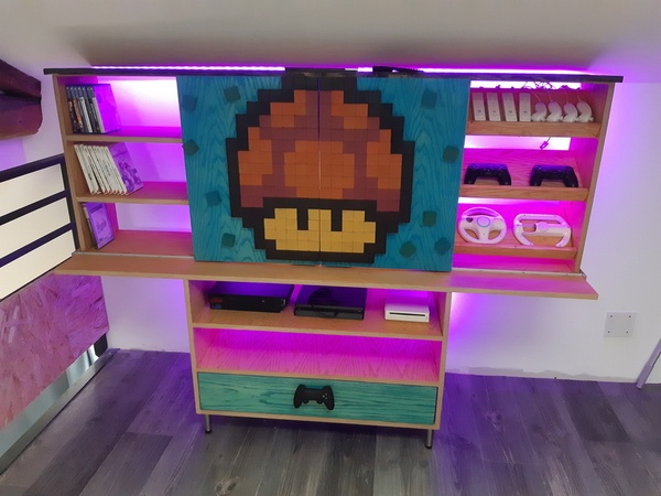 Meuble pour jeux vidéos!