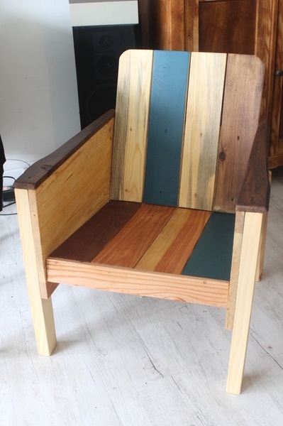 Fauteuil bois