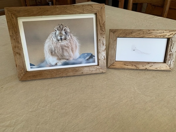 Cadres en bois de récup