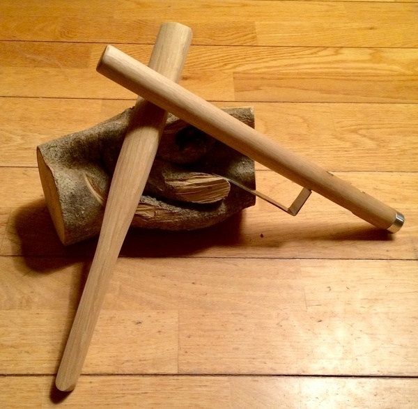 Jutte et Tessen en chene Blanc