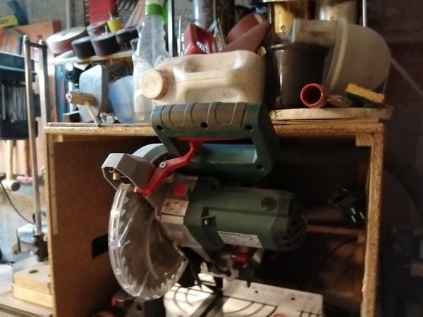 Rangement scie à onglet radial