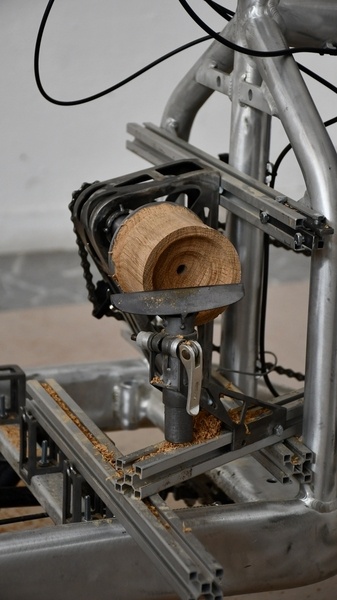 Tour à bois sur vélo cargo (voyage de création en itinérance)