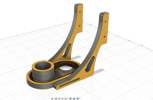 Support d'aspiration cnc