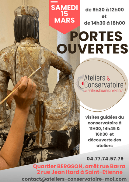 JPO des ateliers et du conservatoire des MOF
