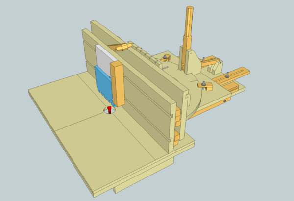 Table de défonceuse avec guide multiusages