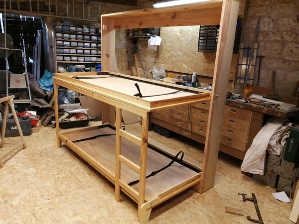 Lits superposés  escamotables