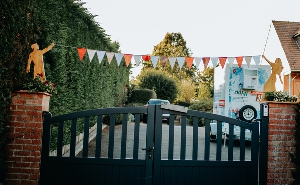 Mariage décoration portail