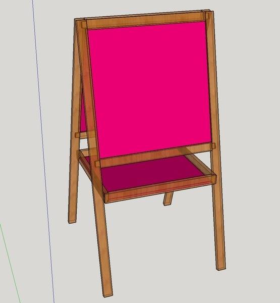 Tableau d'écolière