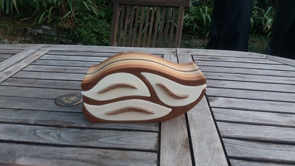 Boite à bijoux en forme de violon 2