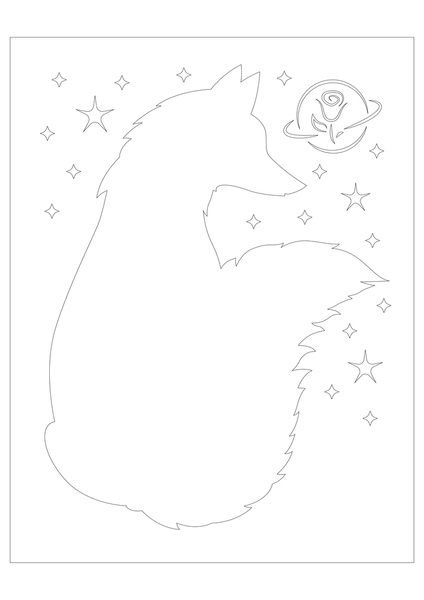 Light box le petit prince