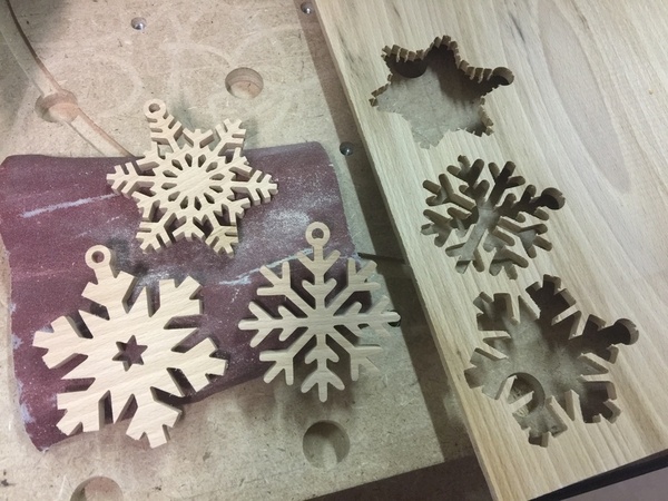 Boules de noel Flocons de Neiges