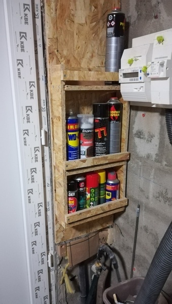 Etageres pour sprays