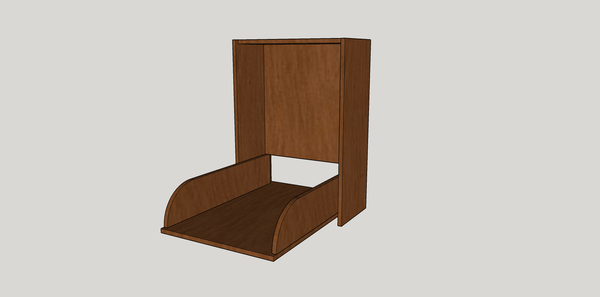 Table à langer murale