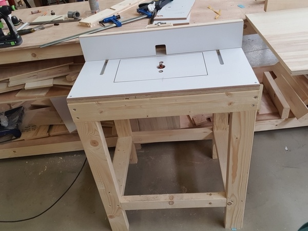 Table de défonceuse