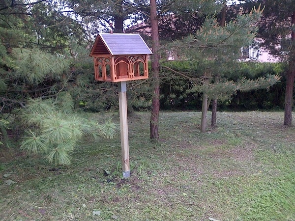 Mangeoire à oiseaux pour mes parents