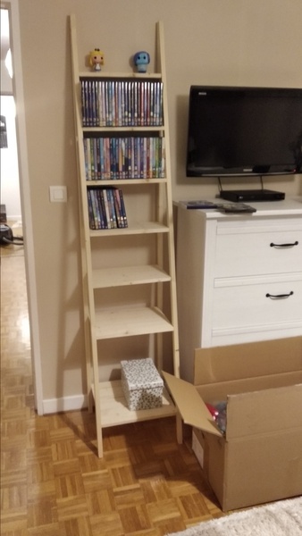 Étagère bibliothèque échelle