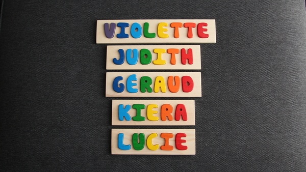 Puzzles prénoms personnalisés