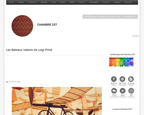 Les bateaux volants de Luigi Prina