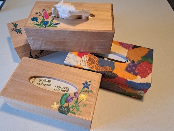 Boîtes à mouchoirs