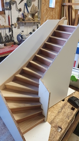 Maquette d'un escalier