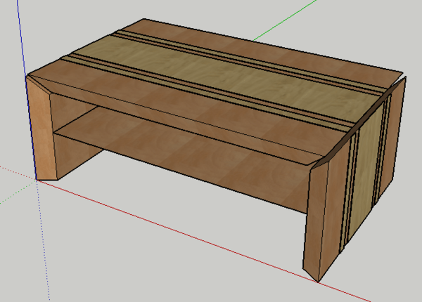 Console ou réhausseur d'écran de PC