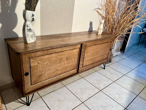 Buffet bas - enfilade en chêne