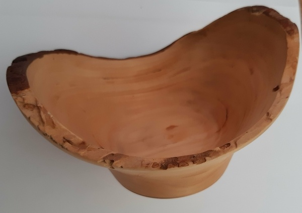 Bol avec bord "naturel"