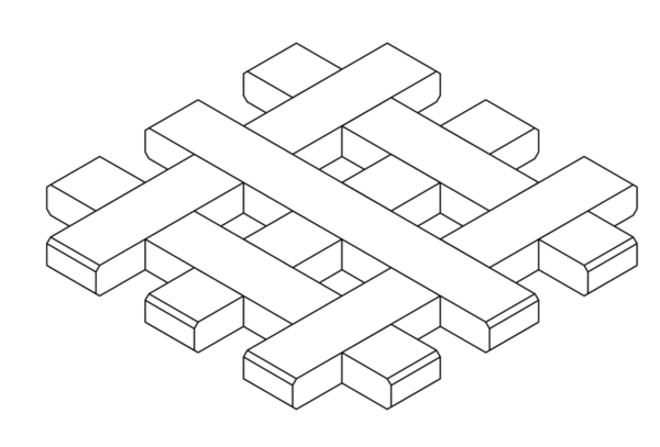 Dessous de plat carré