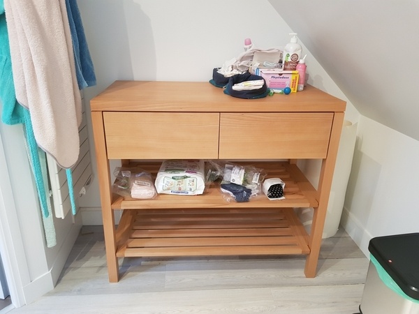 Meuble à langer évolutif