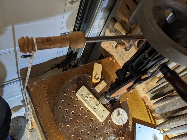 Pédale pour porte mèche manuel V1