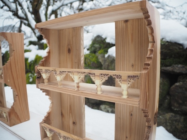 Etagères a épices inspiration oriental