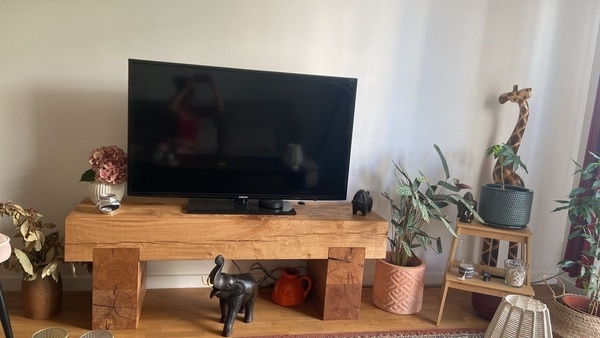 Meuble TV (ou banc) en poutre