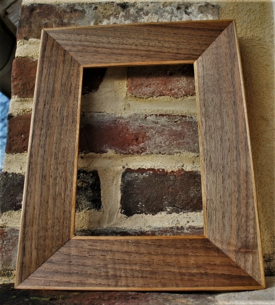 Cadre photo Noyer/merisier.