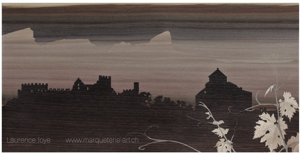 Crépuscule sur Valère et Tourbillon