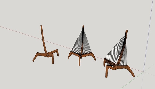 Harp chair de Jorgen Hovelskov