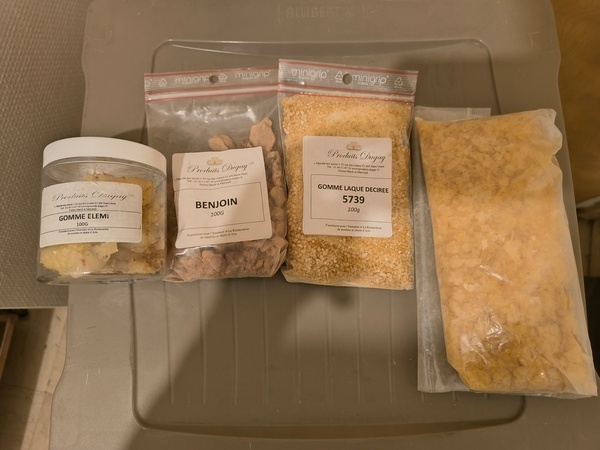 Lot produits Dugay vernis au tampon