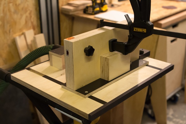 Gabarit queues droites pour défonceuse