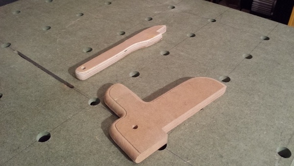 Mes premiers poussoirs en cp et mdf