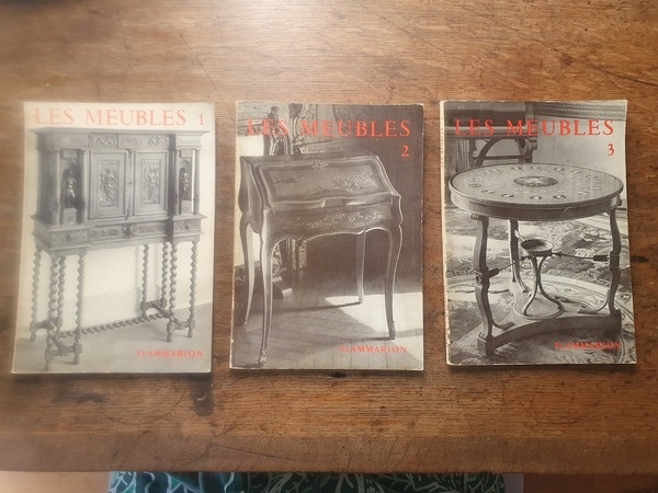 Lot de 3 livres Les Meubles Flammarion