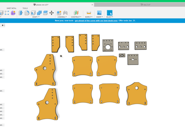 Plan CNC