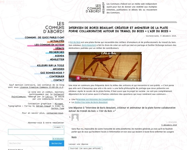 Les Communs d'Abord !