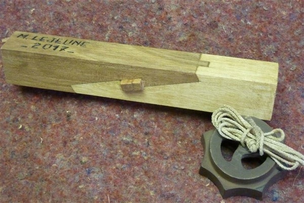 Maquette trait de jupiter de charpentier