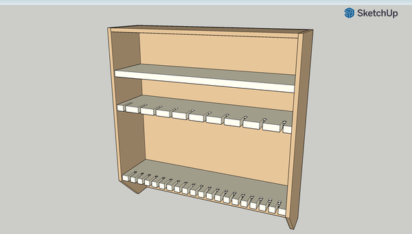 Rack à serre-joints