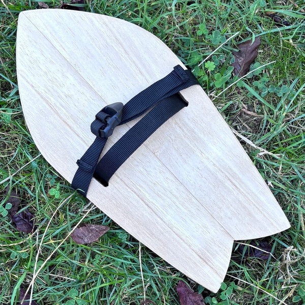 Handplane en Paulownia