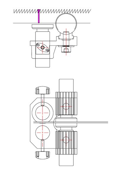 Amélioration du guidage de la lame sur scie à ruban N4400