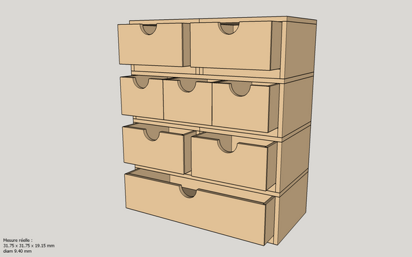 Boîtes de rangement Lego