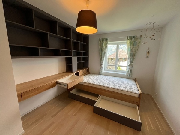 Chambre d'enfant en chêne et valchromate