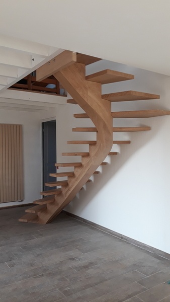 Mon 2ème escalier débillardé