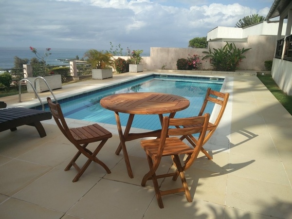 Salon de Jardin en Teck